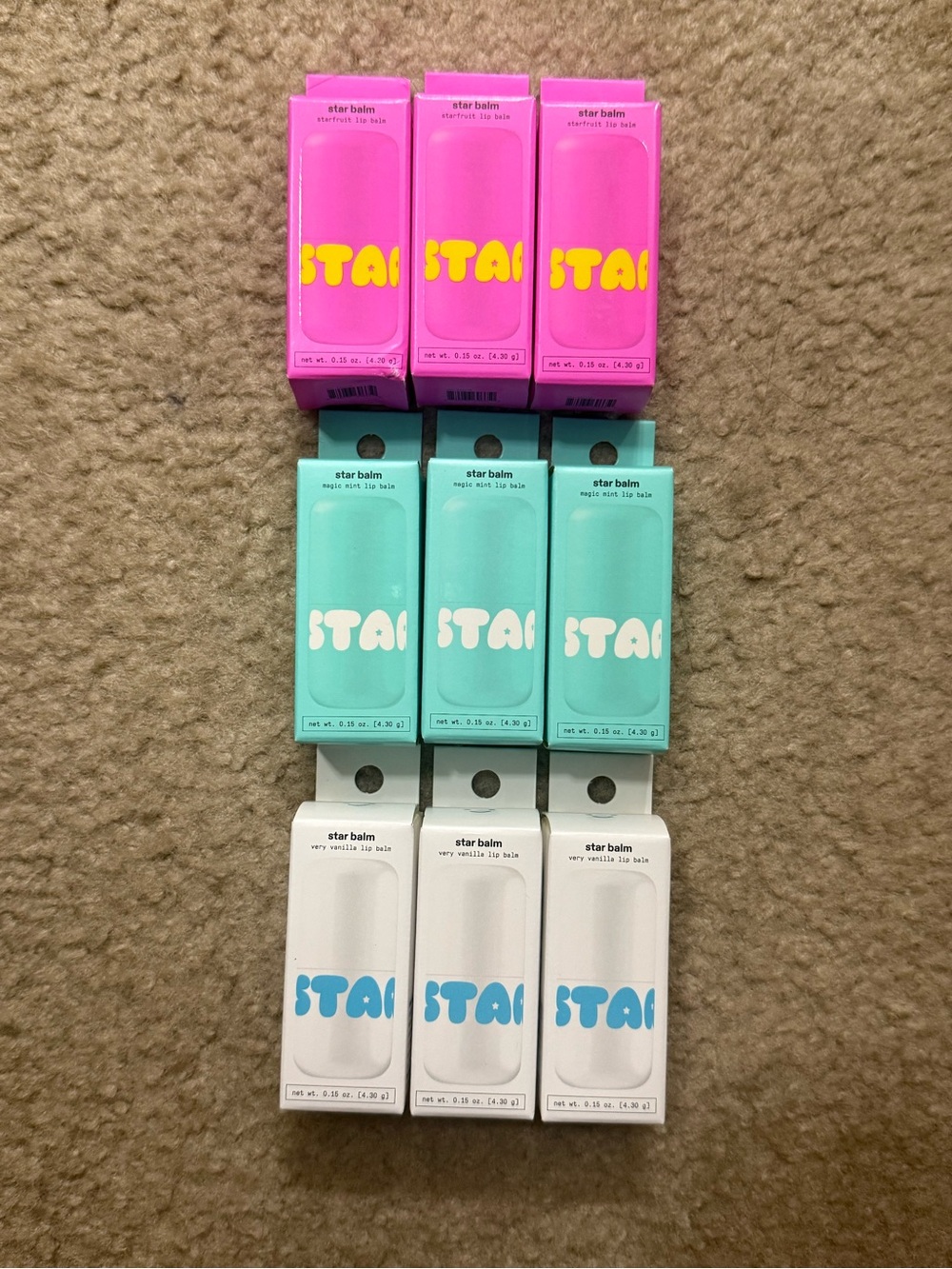 Starface Star Balm (Set of 9)